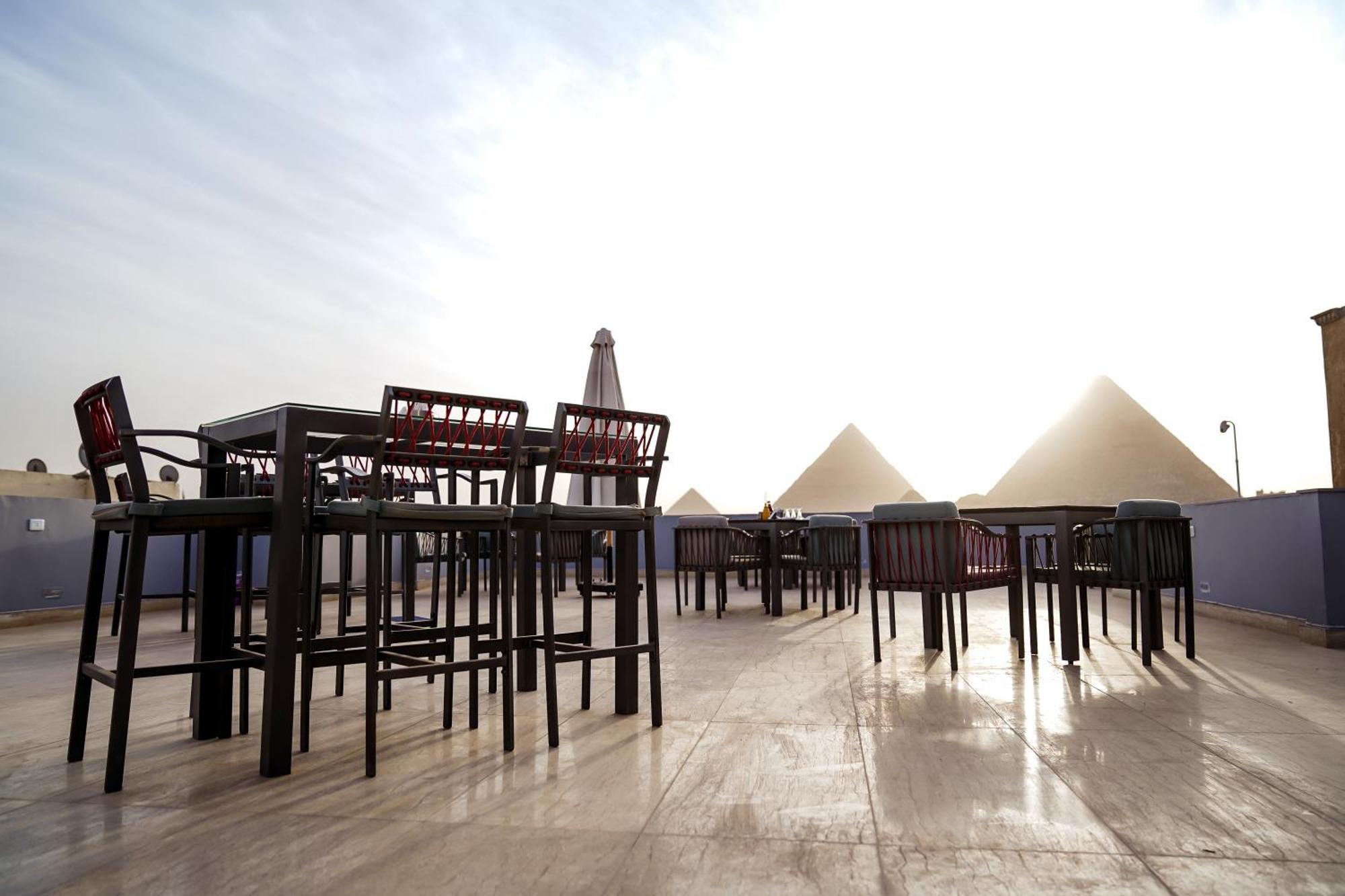 Pyramids Hotel Kafret el-Gabal Extérieur photo