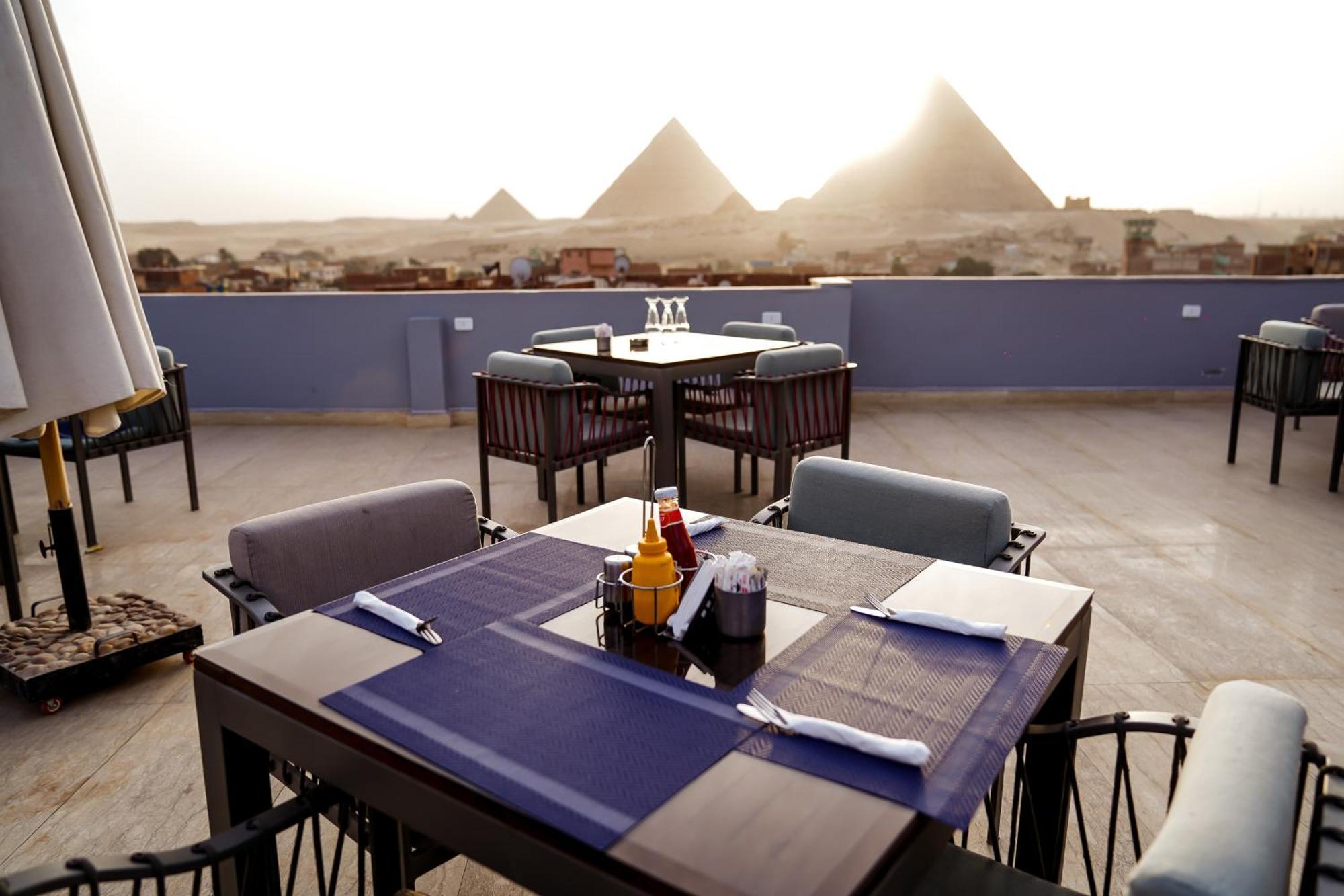 Pyramids Hotel Kafret el-Gabal Extérieur photo