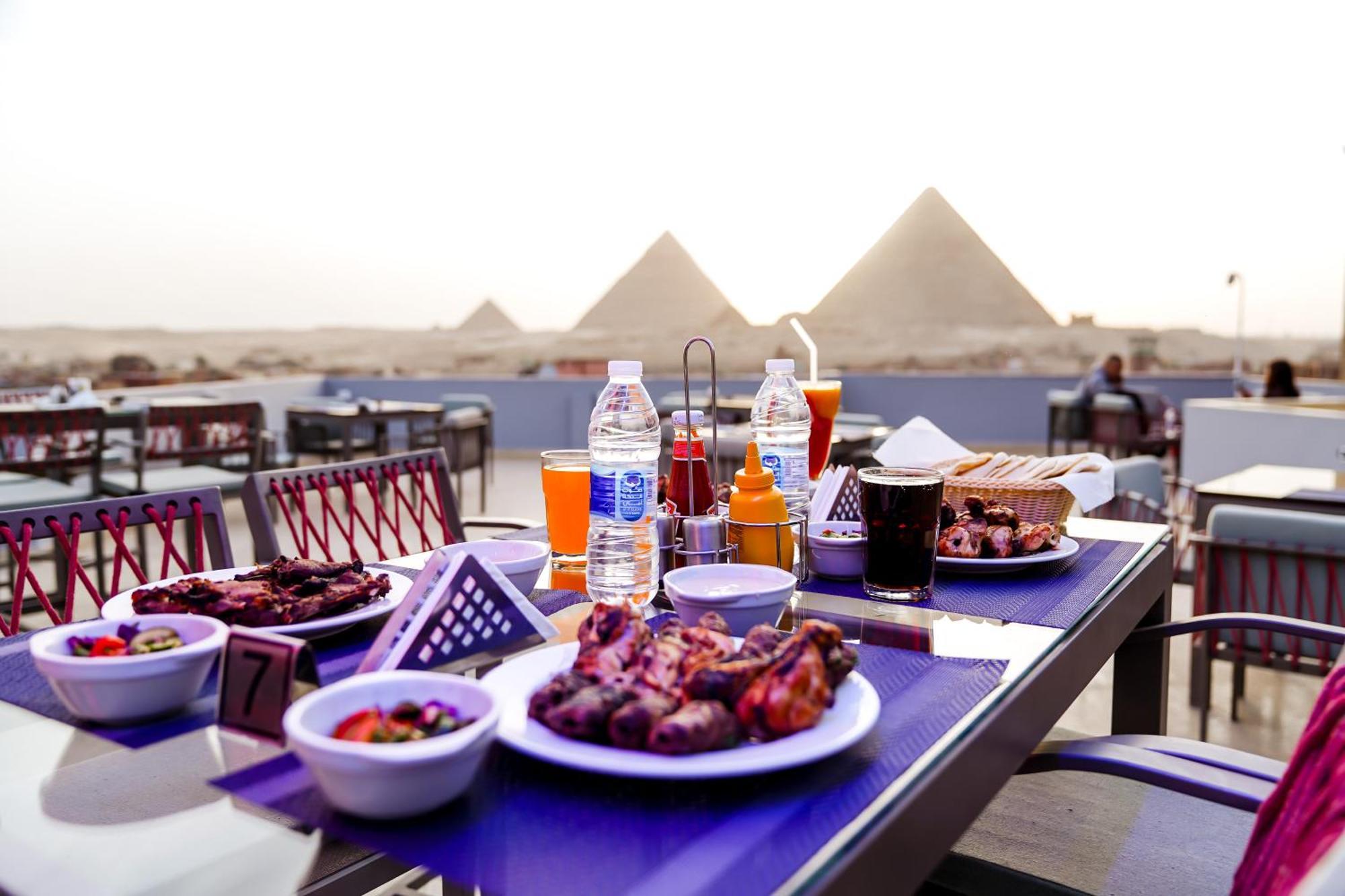 Pyramids Hotel Kafret el-Gabal Extérieur photo
